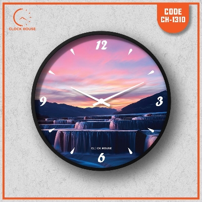Picture of Clock House BD Artistic Wall Clock Multicolor