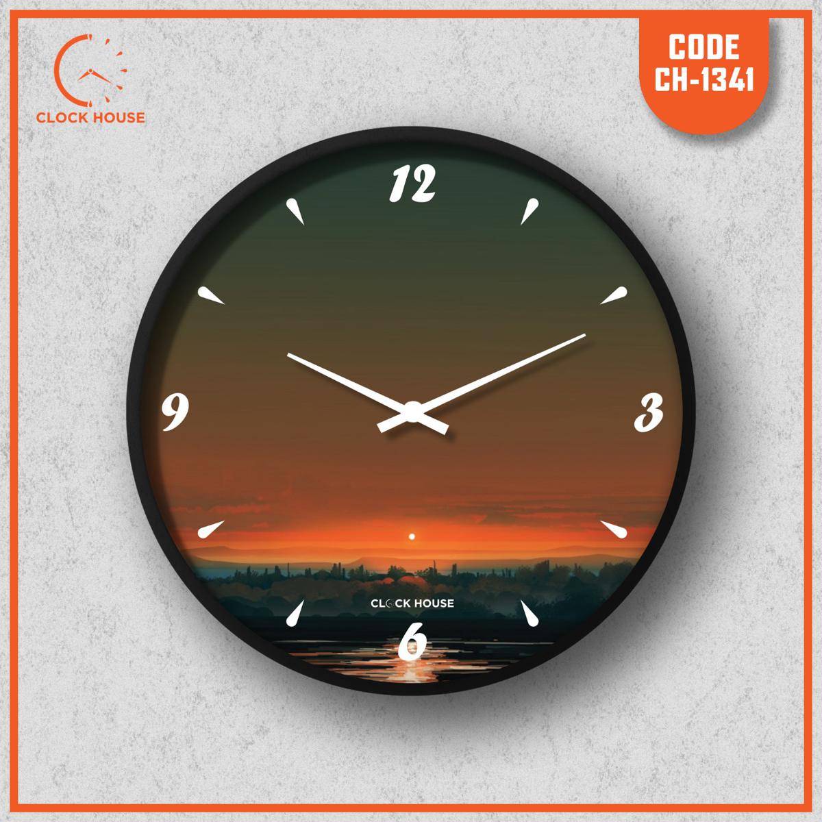 Picture of Clock House BD Artistic Wall Clock Multicolor