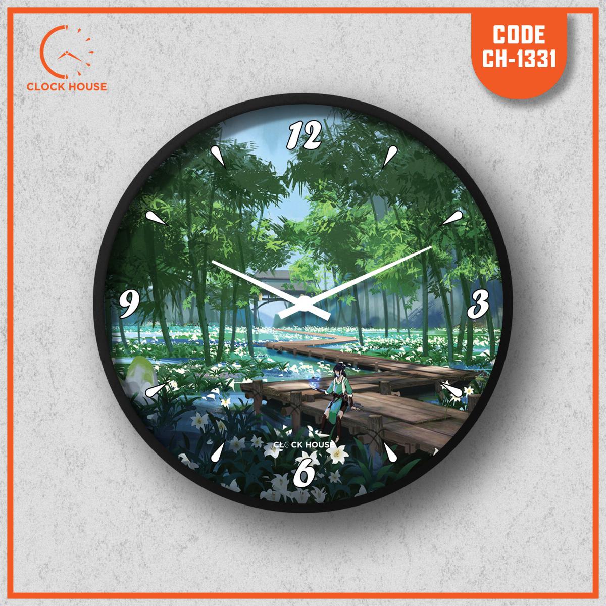 Picture of Clock House BD Artistic Wall Clock Multicolor