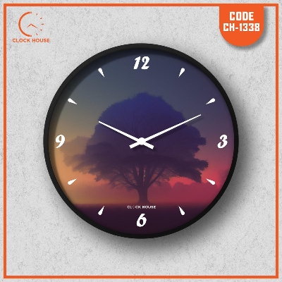 Picture of Clock House BD Artistic Wall Clock Multicolor