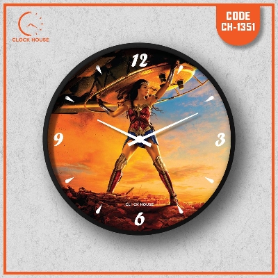 Picture of Clock House BD Super Hero Wall Clock Multicolor