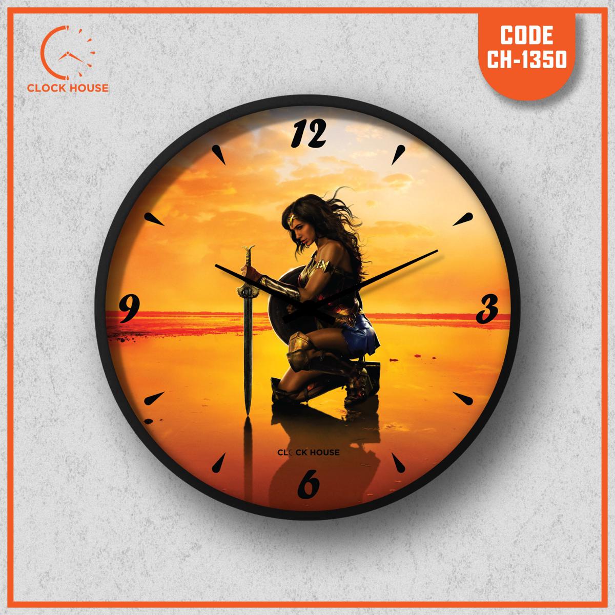 Picture of Clock House BD Super Hero Wall Clock Multicolor