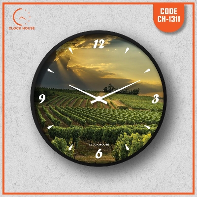 Picture of Clock House BD Artistic Wall Clock Multicolor