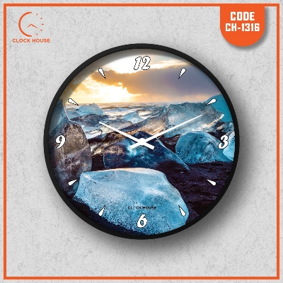 Picture of Clock House BD Artistic Wall Clock Multicolor