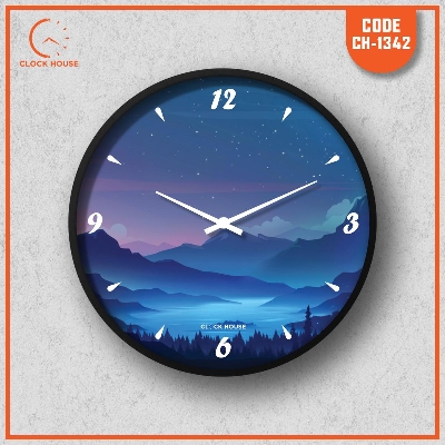 Picture of Clock House BD Artistic Wall Clock Multicolor