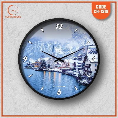 Picture of Clock House BD Artistic Wall Clock Multicolor