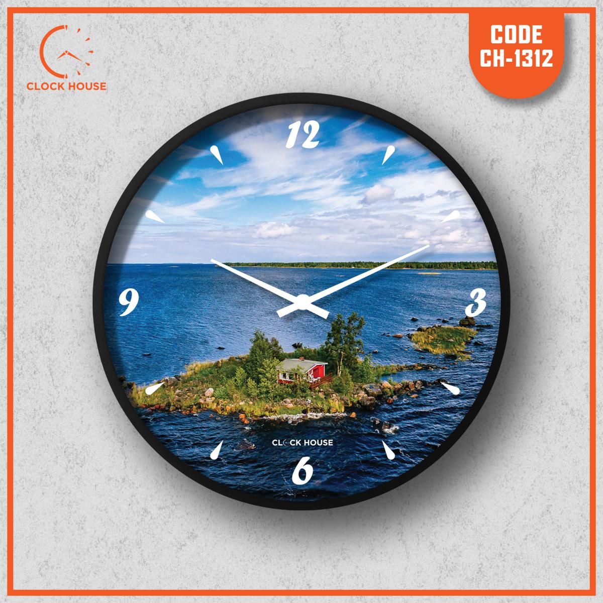 Picture of Clock House BD Artistic Wall Clock Multicolor