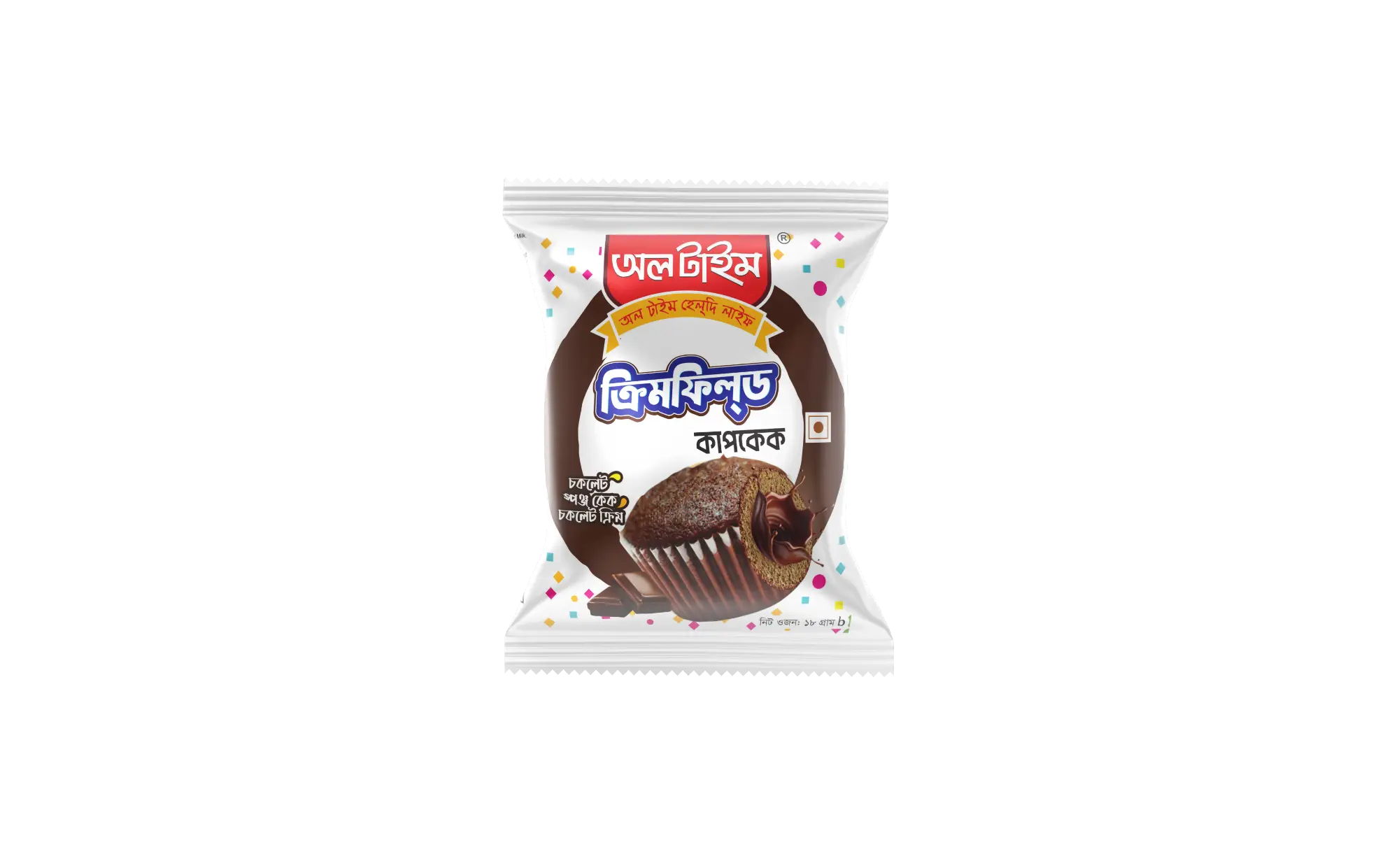 Picture of All Time Cream Filled Cup Cake Chocolate