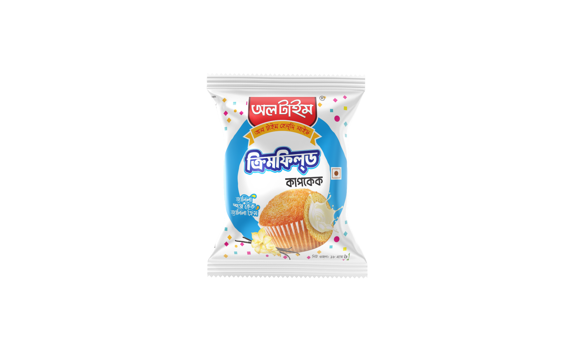 Picture of All Time Cream Filled Cup Cake Vanilla