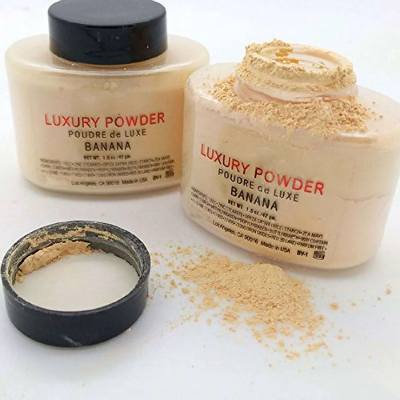 Picture of Banana white Luxury Loose powder for Makeup.