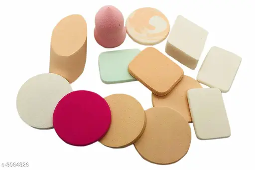Picture of Make Up Beauty Blender Sponge Puff for Powder, Concealer and Foundation Application -6 Piece Set