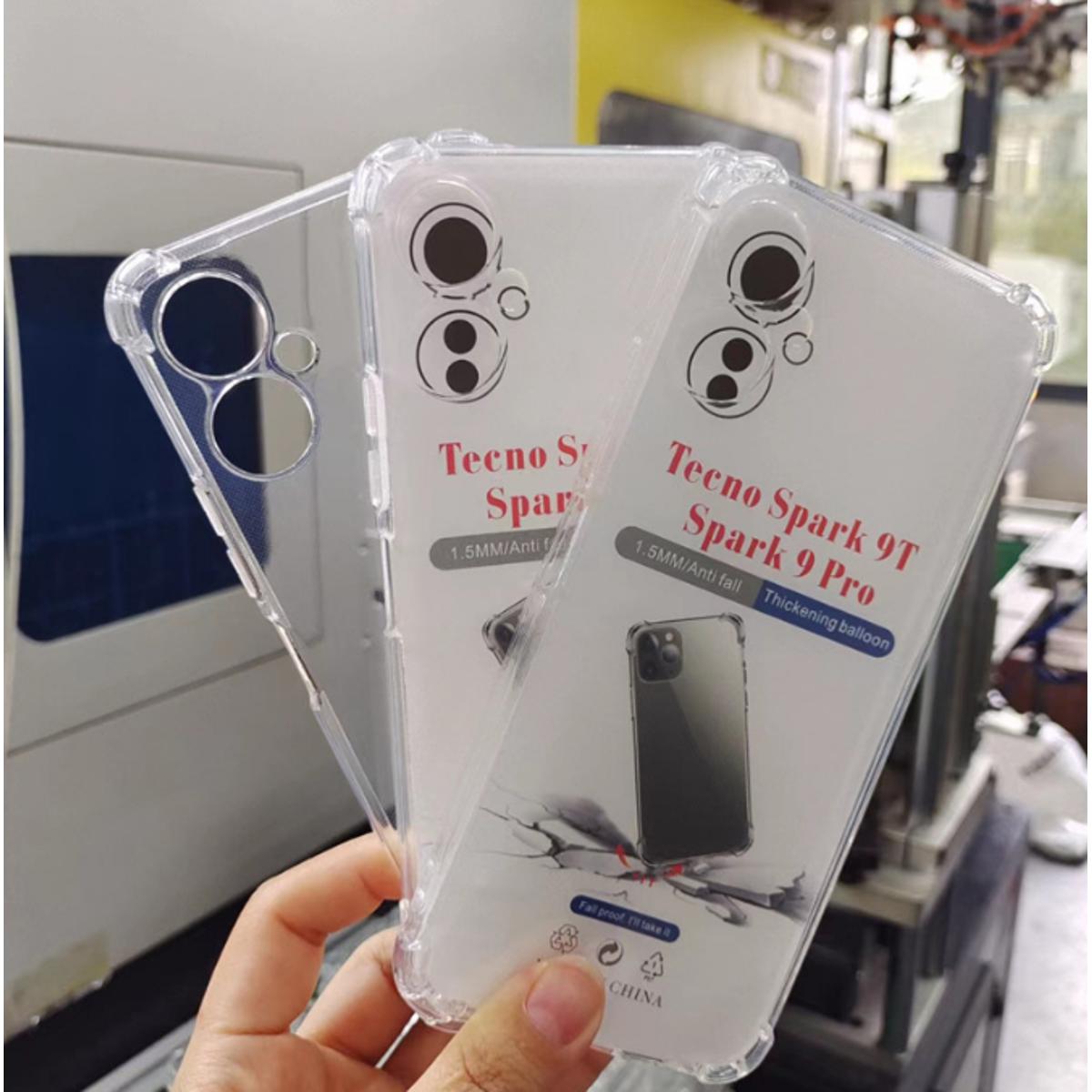 Picture of For tecno spark 9t spark 9 pro     Premium Silicone Case Crystal Clear Soft TPU Ultra-Thin Transparent Flexible Protective Mobile Phone Back Cover