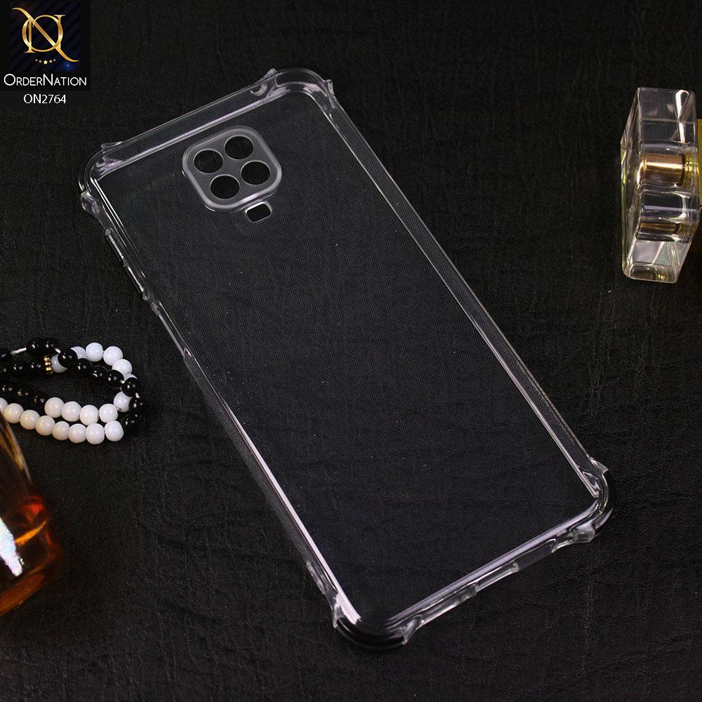 Picture of For xioami note 9 pro  poco m2 pro   Premium Silicone Case Crystal Clear Soft TPU Ultra-Thin Transparent Flexible Protective Mobile Phone Back Cover