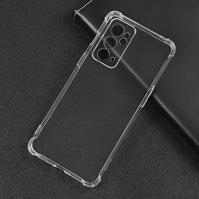 Picture of For  oneplus 9rt  Premium Silicone Case Crystal Clear Soft TPU Ultra-Thin Transparent Flexible Protective Mobile Phone Back Cover