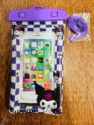 Picture of Outtobe Universal Waterproof Phone Case Water Proof Bag 7.2 7.5 Inches Mobile Phone Pouch PVC Waterproof Mobile Phone Bag Underwater Swimming Phone Bag Diving Protective Case Bag Touch screen