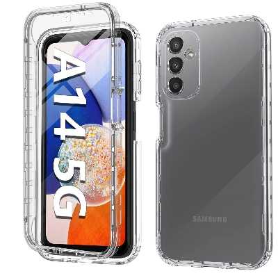 Picture of For samsung galaxy A14  Premium Silicone Matte Soft Phone Case  - Phone Back Cover