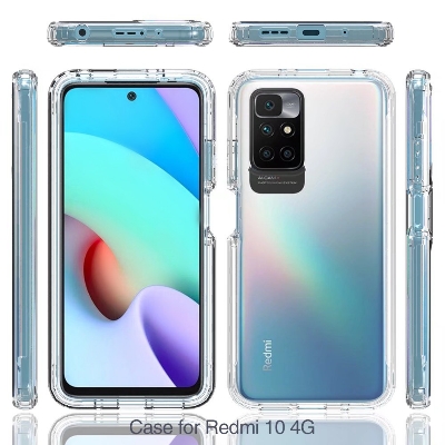 Picture of For xioami  redmi 10  Premium Silicone Matte Soft Phone Case  - Phone Back Cover