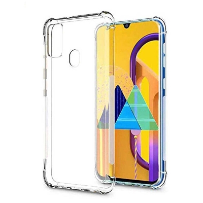 Picture of For Samsung galaxy  M21 M30s   Premium Silicone Matte Soft Phone Case  - Phone Back Cover