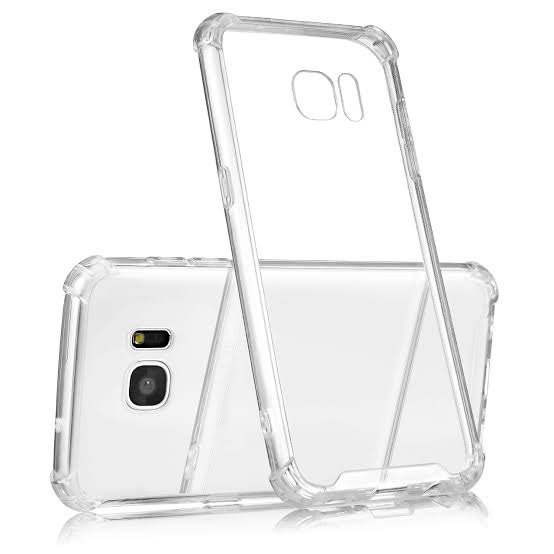 Picture of For Samsung Galaxy S7 edge  Flexible Clear Transparent Soft TPU Back Case Cover