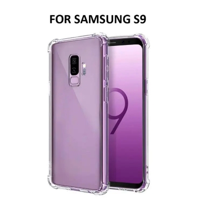 Picture of For Samsung Galaxy S9  Flexible Clear Transparent Soft TPU Back Case Cover
