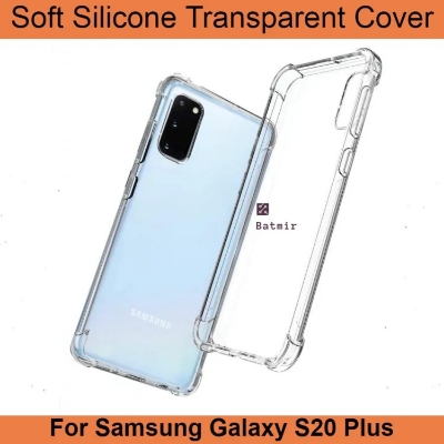 Picture of For Samsung Galaxy S20 plus  Flexible Clear Transparent Soft TPU Back Case Cover
