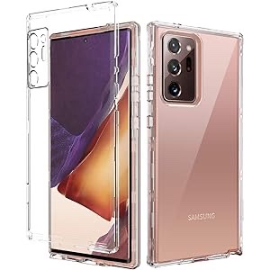 Picture of For Samsung Galaxy note 20  Flexible Clear Transparent Soft TPU Back Case Cover