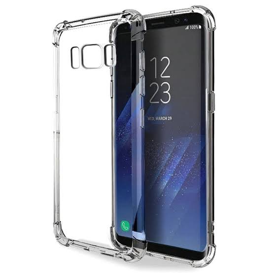 Picture of For Samsung Galaxy S8  Flexible Clear Transparent Soft TPU Back Case Cover