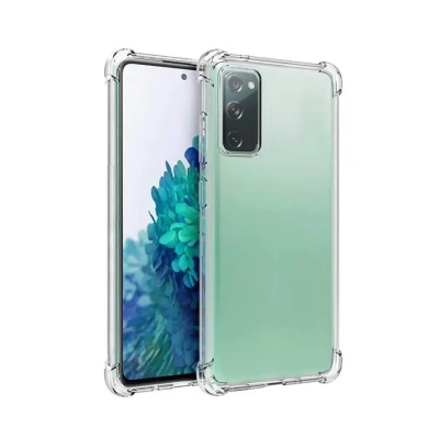 Picture of For Samsung Galaxy S20 FE  Flexible Clear Transparent Soft TPU Back Case Cover