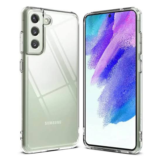 Picture of For Samsung Galaxy S21 plus  Flexible Clear Transparent Soft TPU Back Case Cover