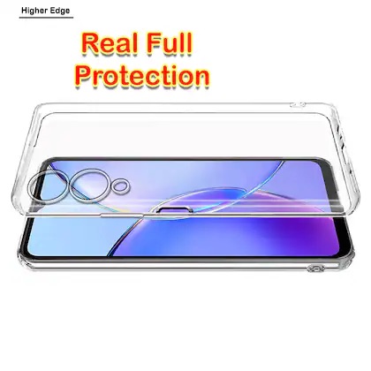 Picture of For Vivo Y17s  Flexible Clear Transparent Soft TPU Back Case Cover