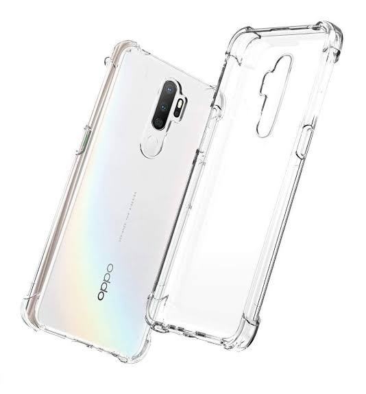 Picture of For oppo A5 2020 A9 2020  Flexible Clear Transparent Soft TPU Back Case Cover