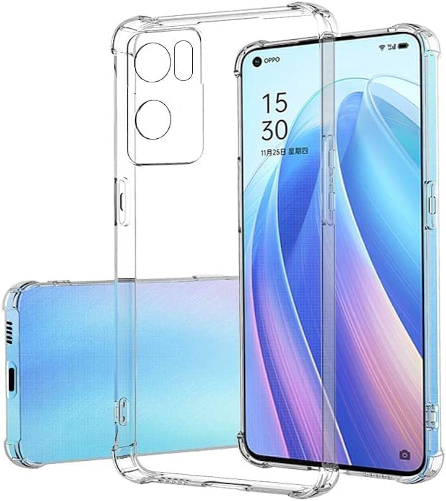 Picture of For oppo A76  Flexible Clear Transparent Soft TPU Back Case Cover
