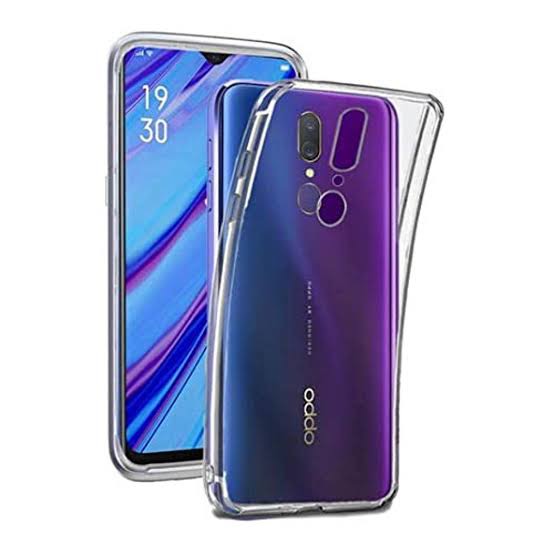 Picture of For oppo F11   Flexible Clear Transparent Soft TPU Back Case Cover