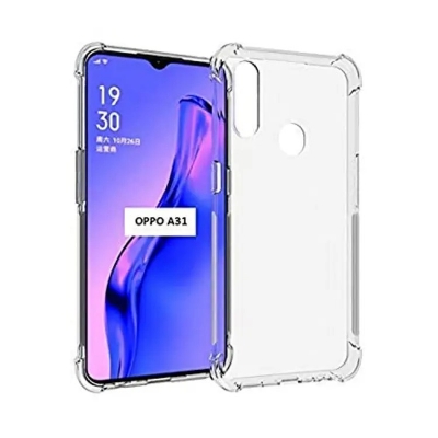 Picture of For oppo A31   Flexible Clear Transparent Soft TPU Back Case Cover