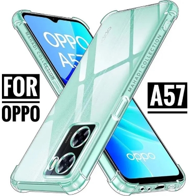 Picture of For oppo A77s A57  Flexible Clear Transparent Soft TPU Back Case Cover