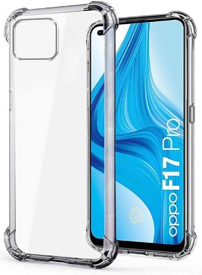 Picture of For oppo F17 pro  Flexible Clear Transparent Soft TPU Back Case Cover