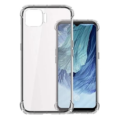 Picture of For oppo F17   Flexible Clear Transparent Soft TPU Back Case Cover
