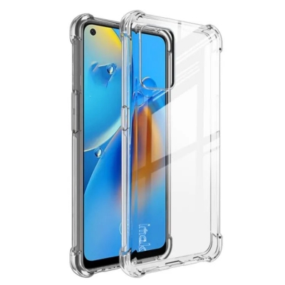 Picture of For oppo A95 F19 A74   Flexible Clear Transparent Soft TPU Back Case Cover