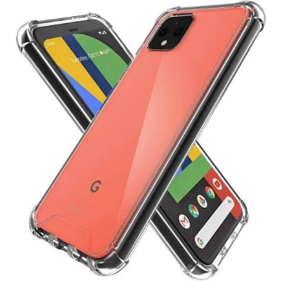 Picture of For pixel 4xl    Flexible Clear Transparent Soft TPU Back Case Cover