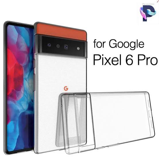 Picture of For pixel 6 pro  Flexible Clear Transparent Soft TPU Back Case Cover