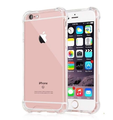 Picture of For iphone  6 plus   6s plus  Flexible Clear Transparent Soft TPU Back Case Cover