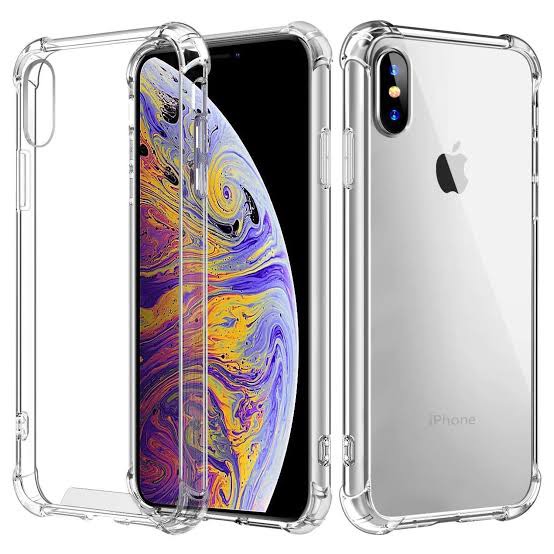 Picture of For iphone x Flexible Clear Transparent Soft TPU Back Case Cover