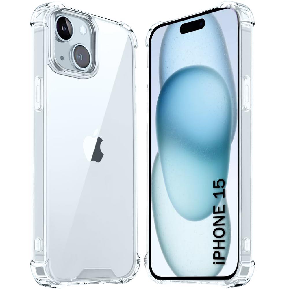 Picture of For iphone 15 pro max Flexible Clear Transparent Soft TPU Back Case Cover