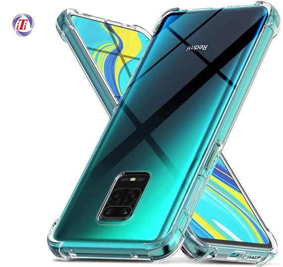 Picture of For xioami redmi note 9 pro  Flexible Clear Transparent Soft TPU Back Case Cover
