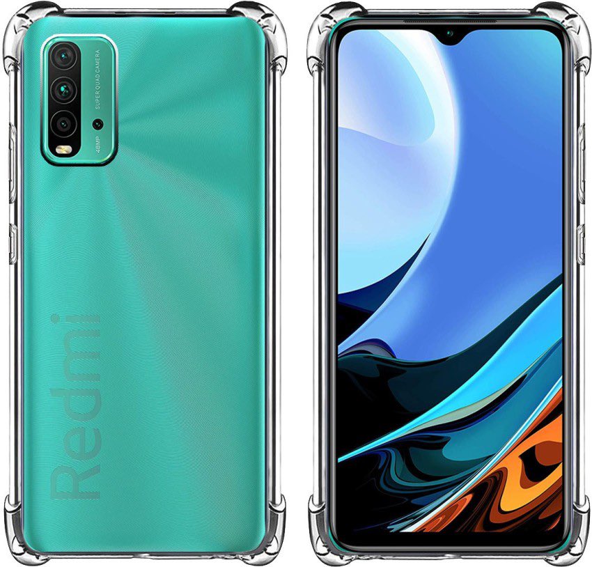 Picture of For xioami redmi redmi 9 power   Flexible Clear Transparent Soft TPU Back Case Cover