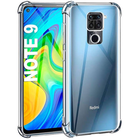 Picture of For xioami redmi note 9  Flexible Clear Transparent Soft TPU Back Case Cover