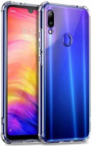 Picture of For xioami redmi note 7 note 7s   Flexible Clear Transparent Soft TPU Back Case Cover