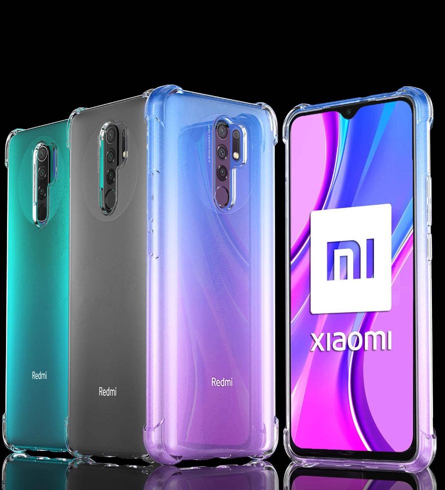 Picture of For xioami redmi 9  Flexible Clear Transparent Soft TPU Back Case Cover