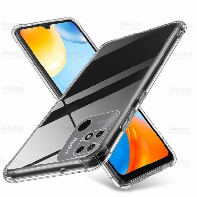 Picture of For xioami redmi 10c  Flexible Clear Transparent Soft TPU Back Case Cover