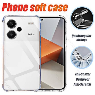 Picture of For xioami redmi  Note 13 pro plus note 13 pro Flexible Clear Transparent Soft TPU Back Case Cover